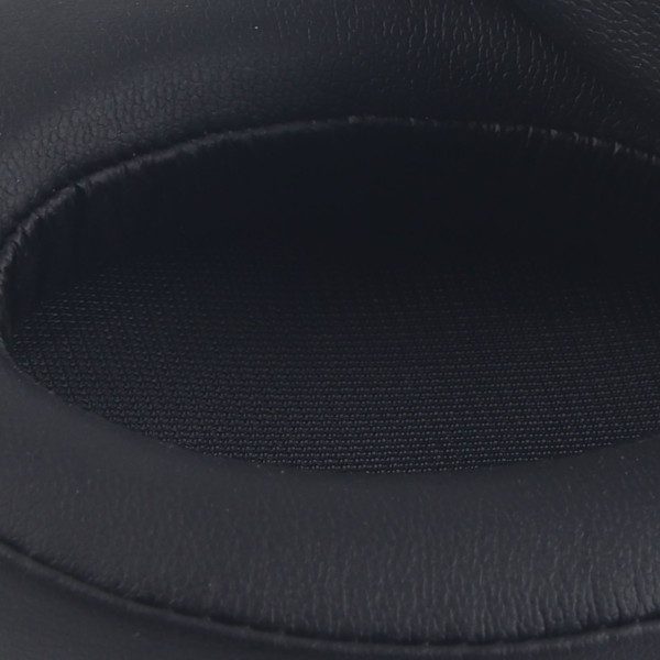 Öronkuddar Mjukt Proteinläder Ersättning Memory Foam Öronkuddar Skydd för WHH910N Hörlurar (Svart) Noir