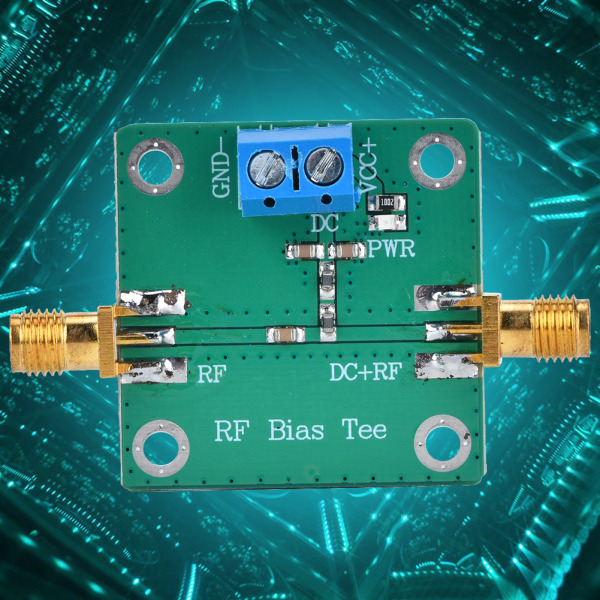 RF Mikrobølgeovn HF Bias Tee DC Bias 10-6000MHz strømforsyning for aktiv antenne bredbåndsforsterker