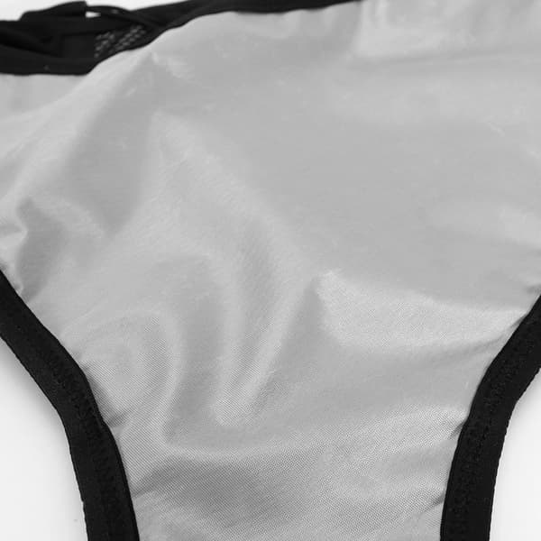 Running Vest with Reflective Details, Adjustable Fit and Storage Svart Polyester