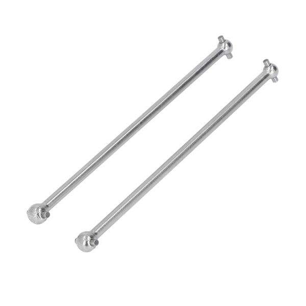 2st RC Bil Bakre Drivaxel Set Stål Drivaxel Hög Hårdhet Stabil Bakre Drivaxel för ARRMA 1/7 Silver