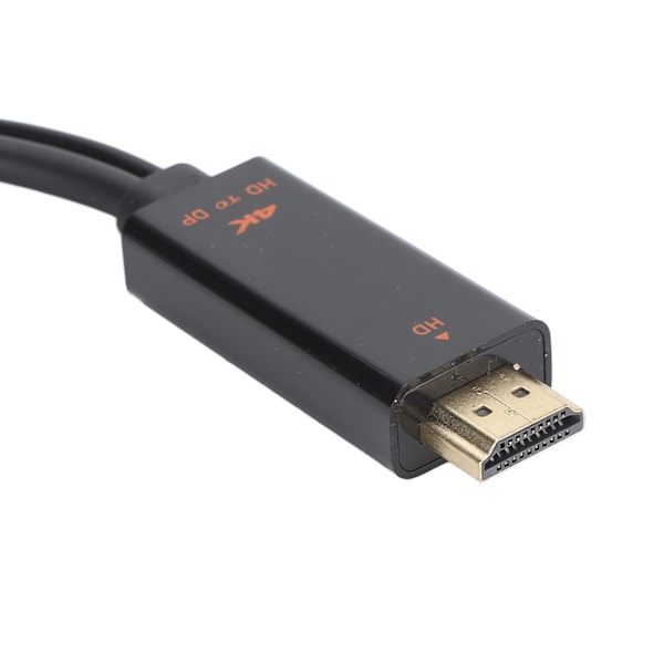 HD Multimedia Interface till DisplayPort Kabeladapter med USB-ström 3840x2160 60Hz 25cm Lång Videoadapterkabel