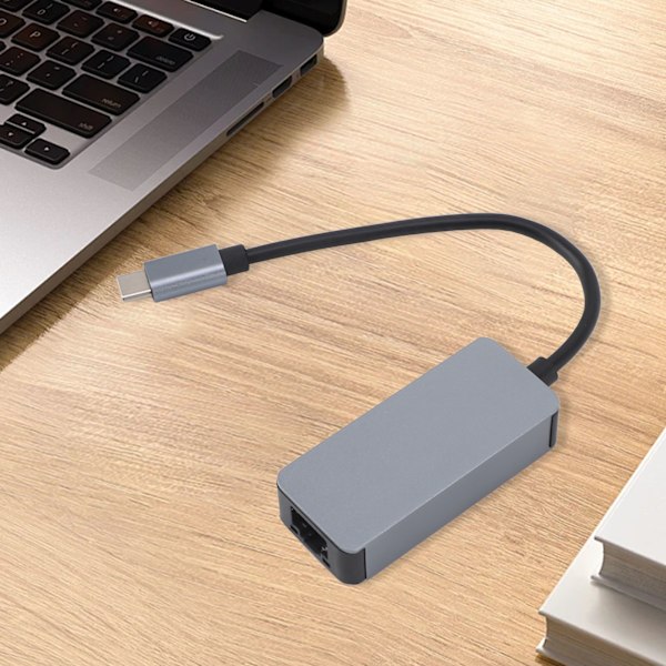 USB C till Ethernet-adapter USB Typ C till RJ45 Gigabit Ethernet LAN Nätverksadapter för Windows 7 8 8.1 10 för OS X