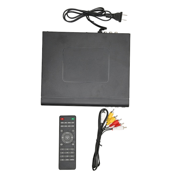 DVD-spelare för hushållsbruk Hemmabio och videoutrustning USB-gränssnitt Svart US 100‑240V