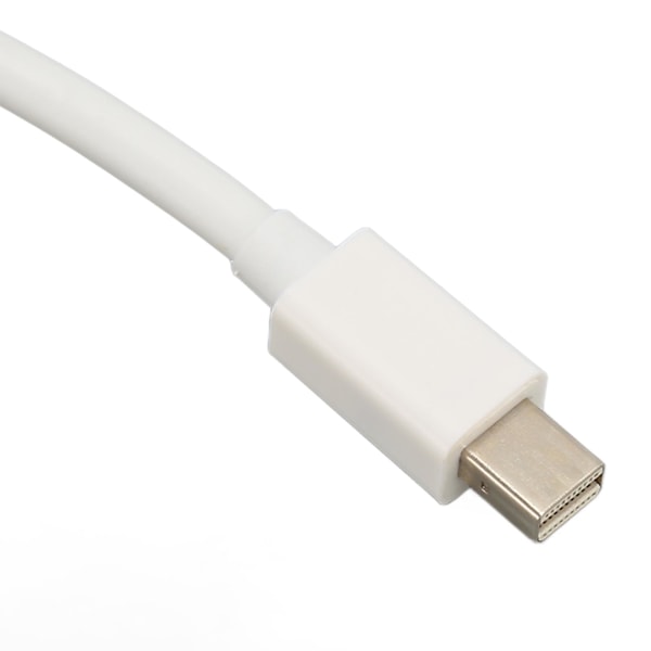Mini DisplayPort till HD Multimedia Interface Adapter Professionell Hane till Hane Mini DisplayPort Adapterkabel för Monitor Projektor Vit 3m/9.8ft