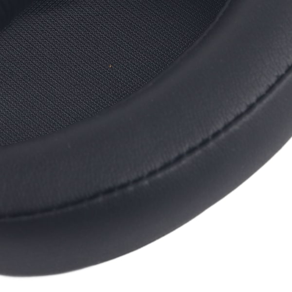 Öronkuddar Mjukt Proteinläder Ersättning Memory Foam Öronkuddar Skydd för WHH910N Hörlurar (Svart) Noir