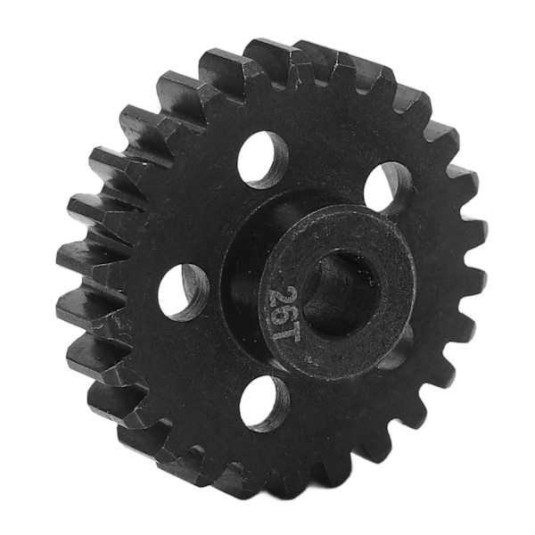 26T RC Spool Gear Svart Stål M1 5mm Effektiv Kraftöverföring Motorväxel för ARRMA 1/7 1/8 Serien