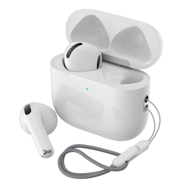 Trådlösa Hörlurar Bluetooth 5.3 Hörlurar Bas Stereo Öronproppar med Brusreducerande Mikrofon