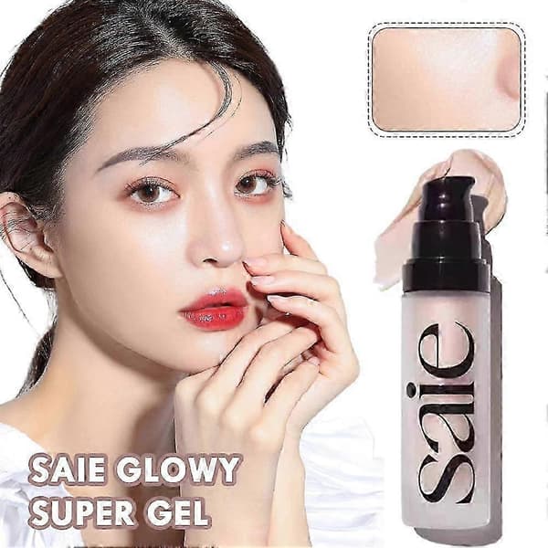 Saie Glowy Super Gel 15ml Highlighter Daggig Ansiktsmakeup Ej Klibbig 12H Återfuktande Känslig Hud