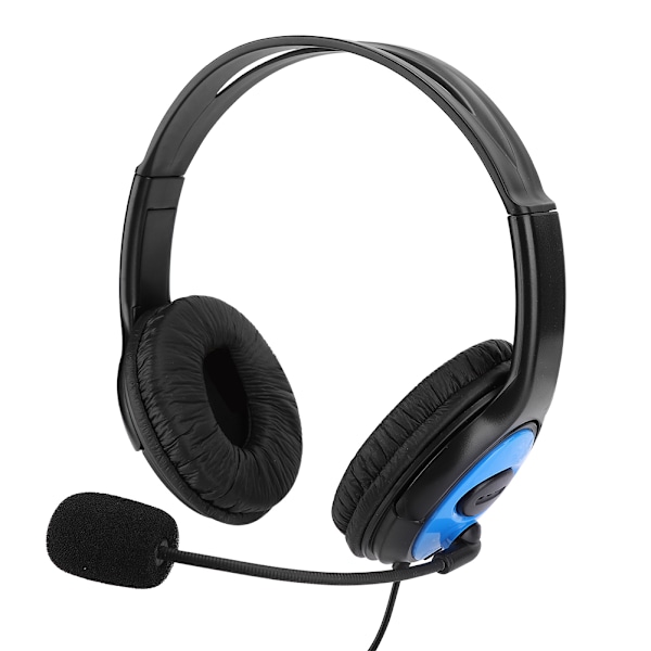 A4 ABS Lättviktigt Gaming Headset Brusreducerande Mikrofon Hörlursutrustning för PS4/X ONE