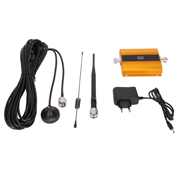 Mobiltelefonsignal Extender Cell Phone Signal Amplifier för Nfemale Connector AC110240V (EU-kontakt)