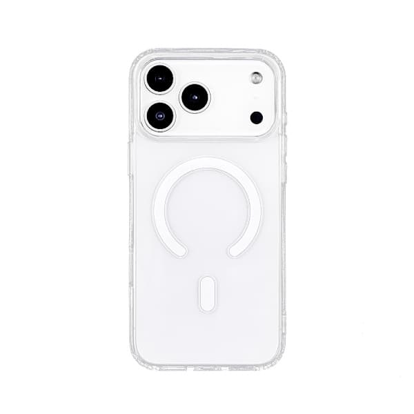 iPhone 17 Pro Max MagSafe-kuori, läpinäkyvä - Ohut ja iskunkestävä suoja
