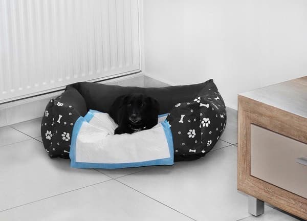 Tissematte med bæsjeposer for hund / valpematte / hygieneunderlag 1580 60x60cm - 50-Pack