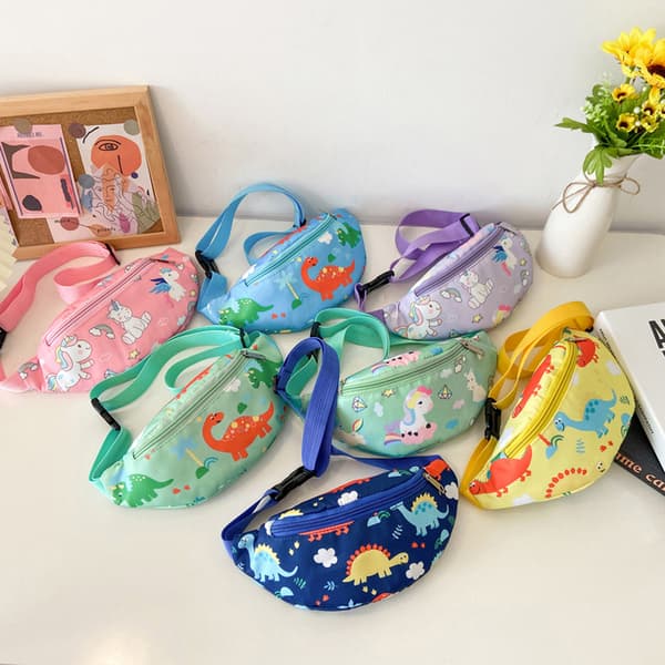 Barn Crossbody Taske, Sød Pony - Grøn