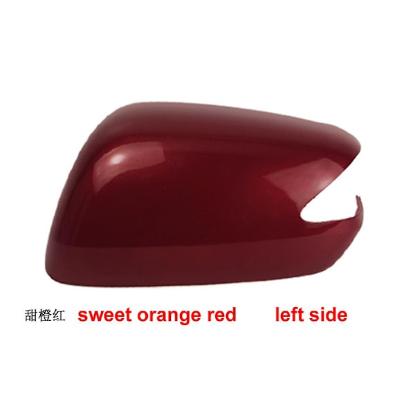 Sidespeildeksel for Honda Fit 2008 2009 2010 2011 2012 2013 - Ytre speilhus med lampe - Perfekt 1pcs red left