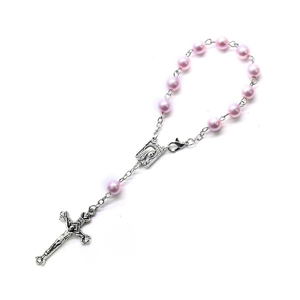 Minirosary Dopgåva 11-Pärlor Pärl Fingerrosary Bröllop Festfavorit-Perfekt 1