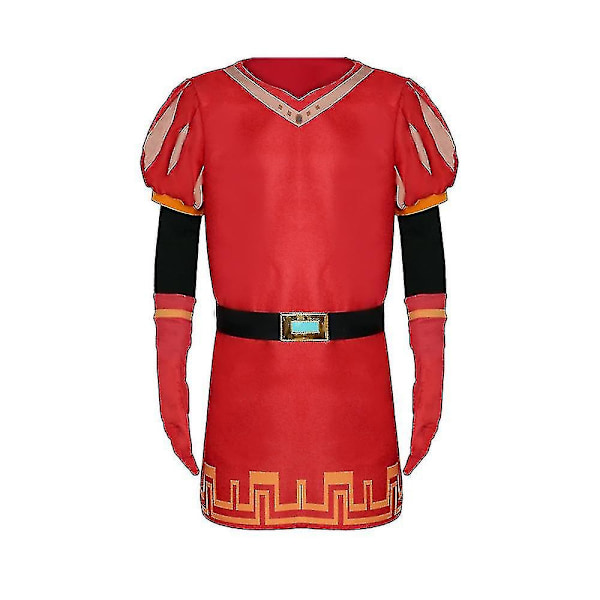 Lord Farquaad Cosplay Kostyme for Voksne Barn Halloween Karneval Kostyme Sett-Perfet XL