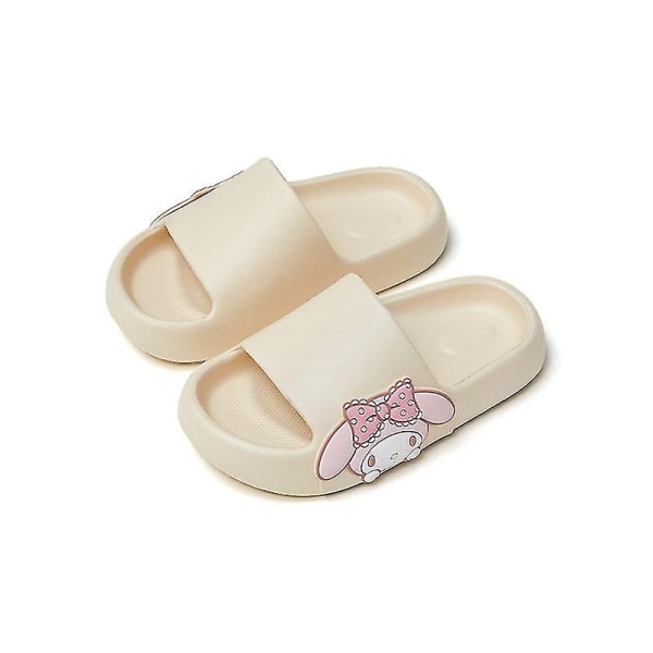 Kawaii Sanrio Tofflor Tecknad Hellokitty Cinnamoroll Mymelody Sommarbarnhem Halkfri tvättsandaler Barnpresent - Perfet Mymelody Slippers 32-33