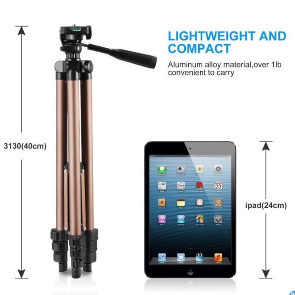 Monopod stativ justerbar fjärrkontroll- Perfet