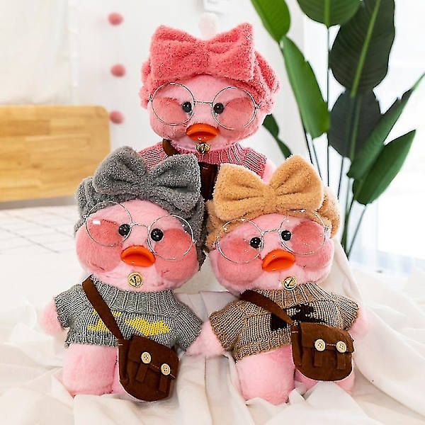 30cm Pieni keltainen ankkanukke Ankka pehmo Lara Fan Duck - Perfet