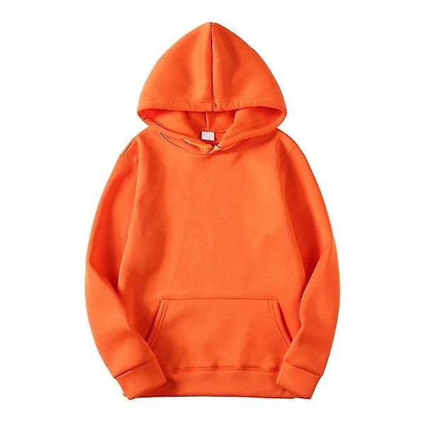 Dame Hættetrøjer Bomuld Sweatshirt-Perfet Orange M