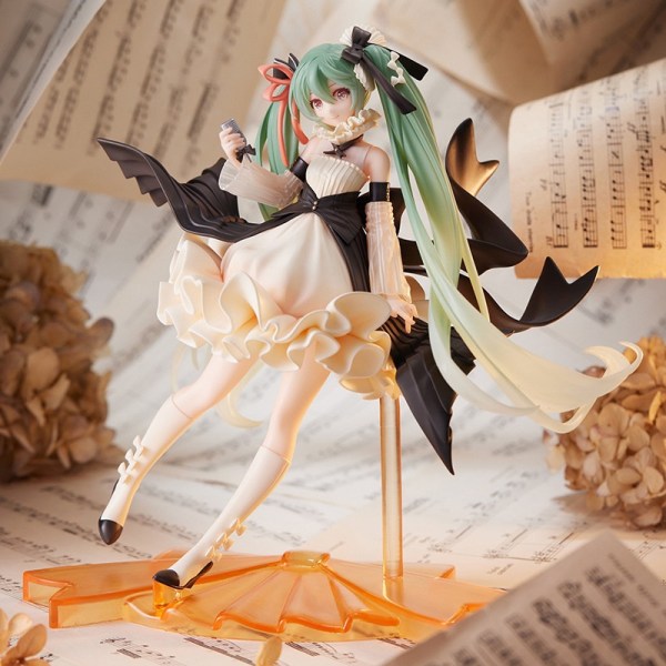 Vocaloid Hatsune Miku Action Figure Collection 22cm Anime Kawai - Perfet white one size