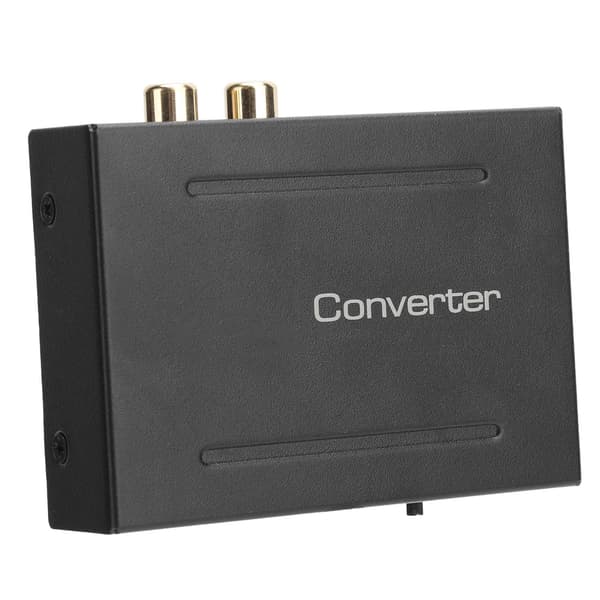 HDMI til Audio SPDIF LR-omformer (svart)