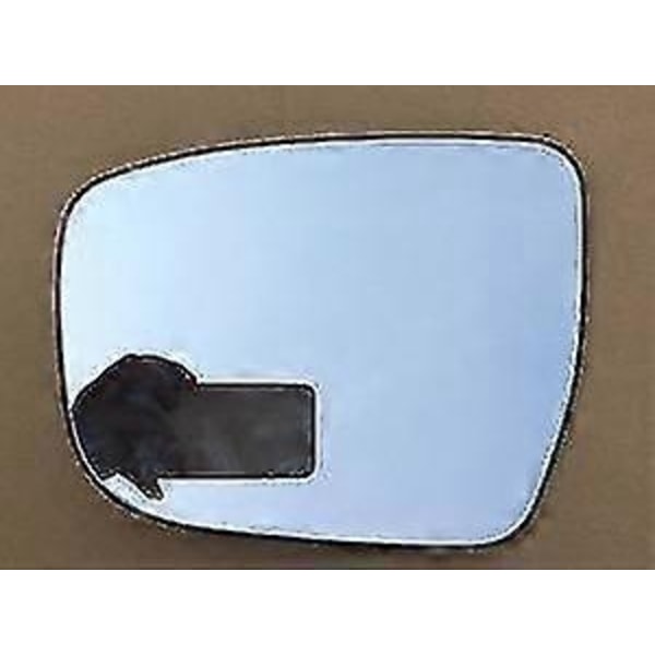 Vänster Höger Uppvärmd Spegelglasram Spegelkåpa Blinkers Ljus Kompatibel med Nissan Qashqai X-trail Murano Rogue Pathfinder 2014-2020-Perfet Heated Glass Left