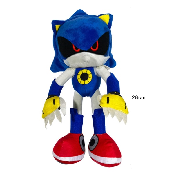 Sonic The Hedgehog Soft Plys Doll Legetøj Julegaver til børn 6 28cm