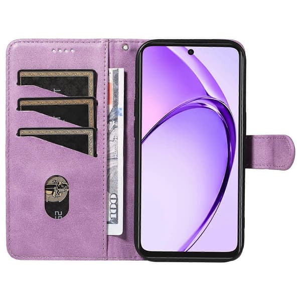 Kompatibel med Oppo A3x 4G Telefonfodral - Perfekt Light Purple