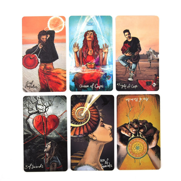 78 stk. The Light Seer's Oracle Card Deck Tarot Card Tell Future - Perfet
