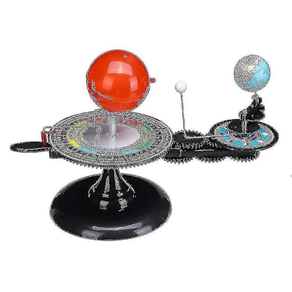 Solcellesystem Model DIY Globe Jord Sol Måne Orbit Planetarium Uddannelsesmæssigt Legetøj - Perfekt