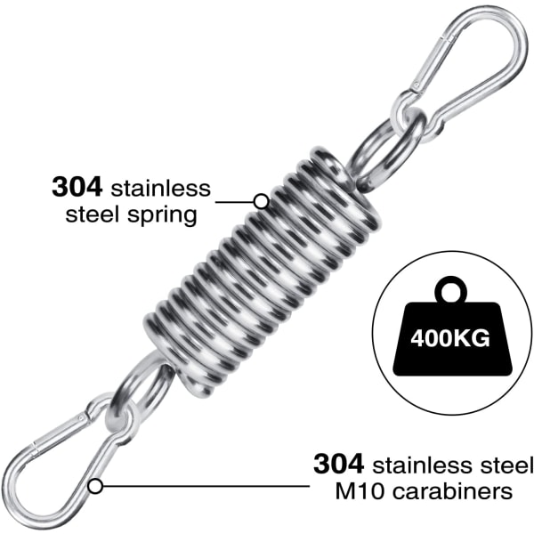 Svingfjær for hengende stol, 304 rustfritt stål oppheng,