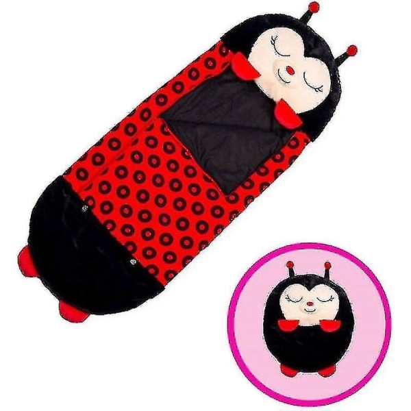 Stor sovepose Børn legepude Soft Warm Unicorn gavelegetøj H Red 125X40cm