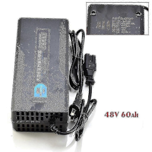 48v 60v 72v 96v 50ah 60ah Intelligent oplader til blybatteri Kompatibel med elektriske trehjulede køretøjer, cykler, scootere, ATV Go Kart-Perfet Advanced  48V60AH