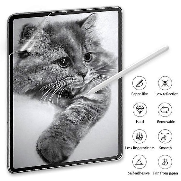Kompatibel Kompatibel med Lenovo Tab P12 Paperlike Tablet Skærmbeskytter Anti-ridse Paperfeel Blød PET Skærmfilm-Perfet
