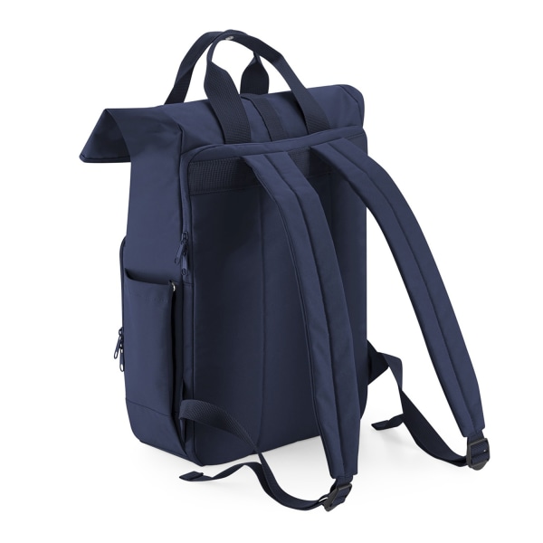 Bagbase Unisex Voksen Roll Top Resirkulert Twin Handle Backpack One - Perfet Navy Dusk One Size