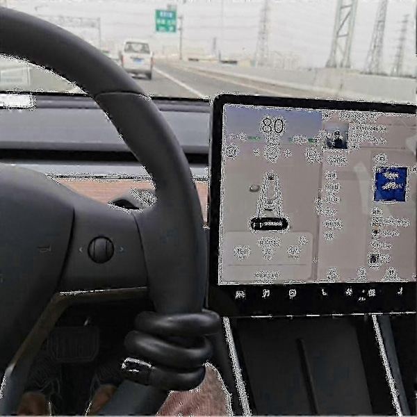 Rattstyrningsförstärkare Autopilot Viktring för Tesla Model 3/Y/X/S 2024 - Perfekt
