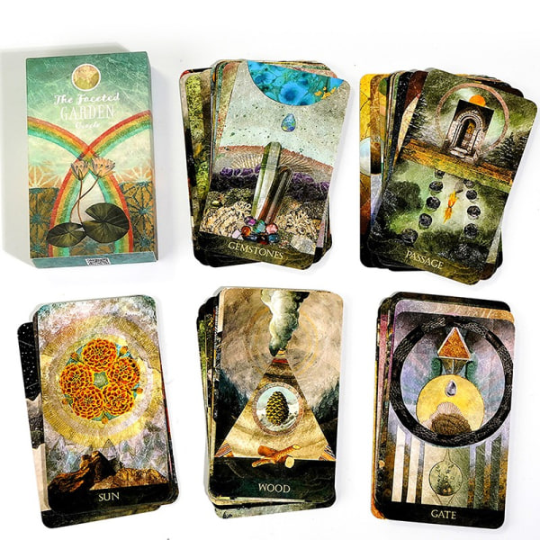 Oracle Card Deck Engelsk Tarot Board Hjem Familieunderholdning - Perfet A9