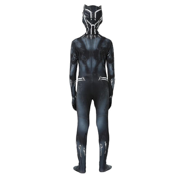 Lasten poikien Black Panther Cosplay-asu 140 170