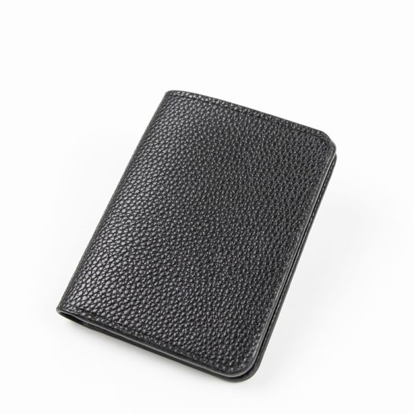 Kortholder / lommebok med ID-lomme - Perfet Svart