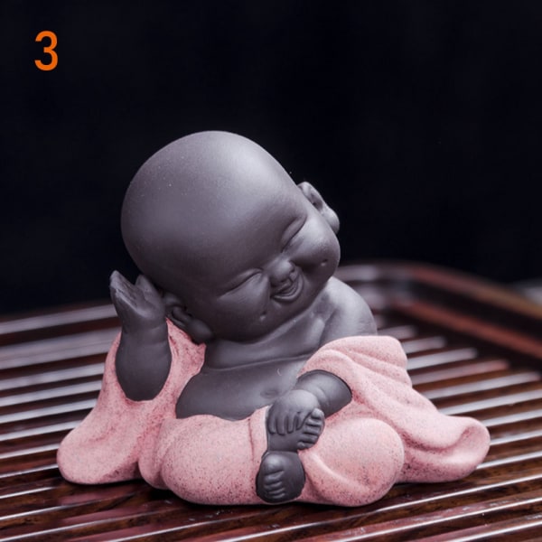Buddha statuer lille munk 3 - Perfet