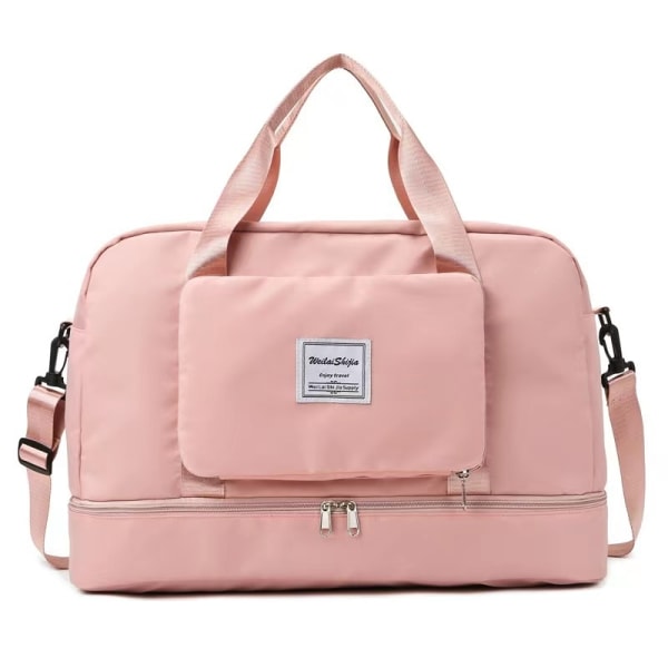 Sammenleggbar Weekendbag Reisebag Sportsbag - Perfet pink
