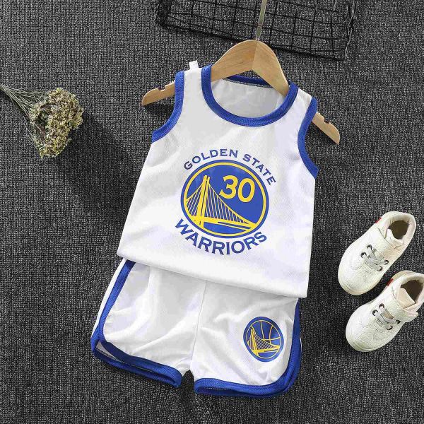 Barnesport Basketball jersey Warriors No.30White - Perfet C30 90cm