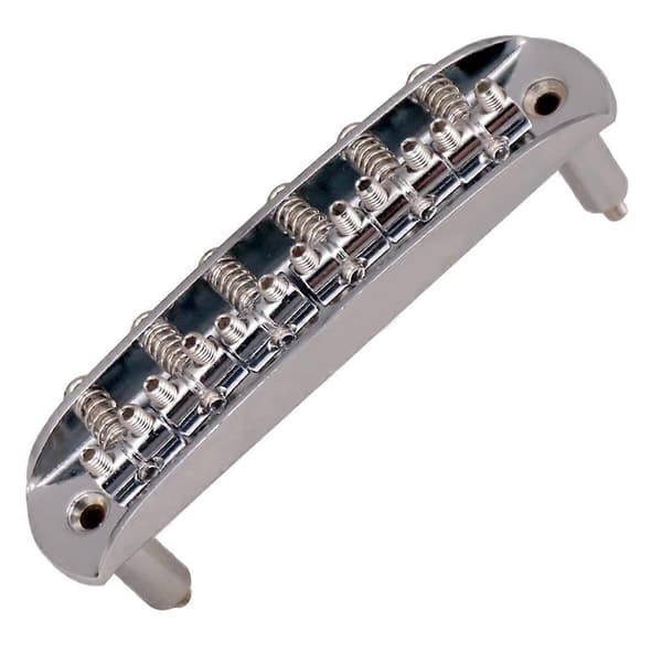Gitarrstall Brygga Zinklegering Kompatibel med Jazzmaster, Silver-Perfet