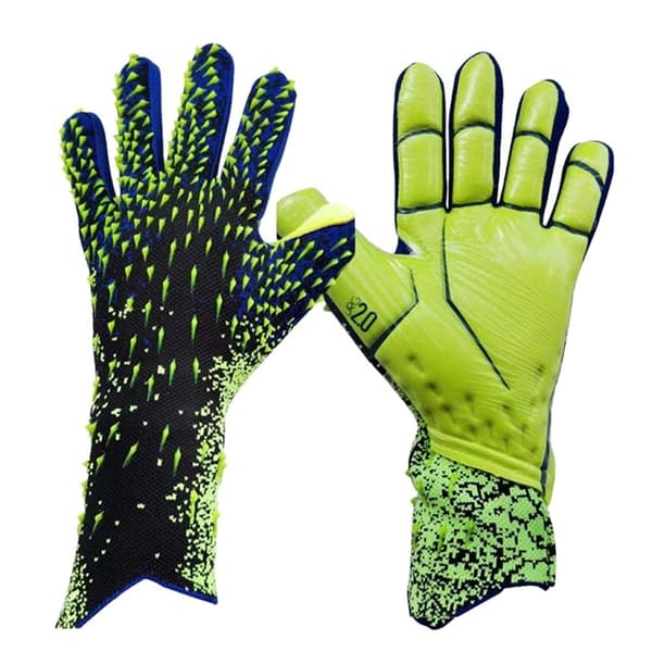 Målvaktshandskar Fotbollshandskar GRÖN STORLEK 7 - Perfekt green size 7