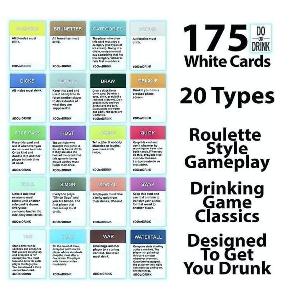 Gör eller drick alla partyspelkort #3 - Perfet