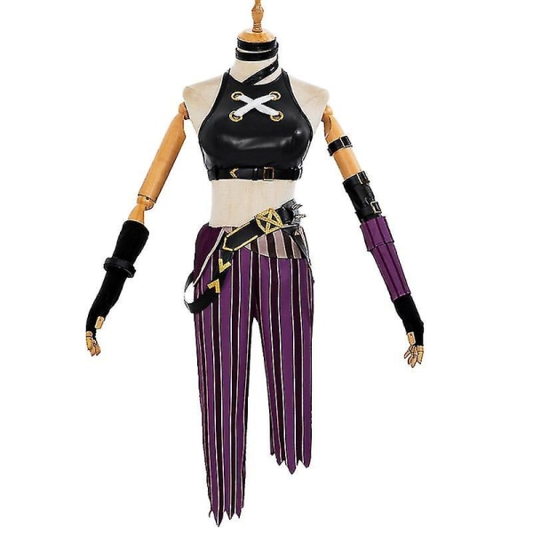 Rask levering Lol Jinx Cosplay Costume Uniform Outfits League Of Legend - Perfet Costume and Wig One Size