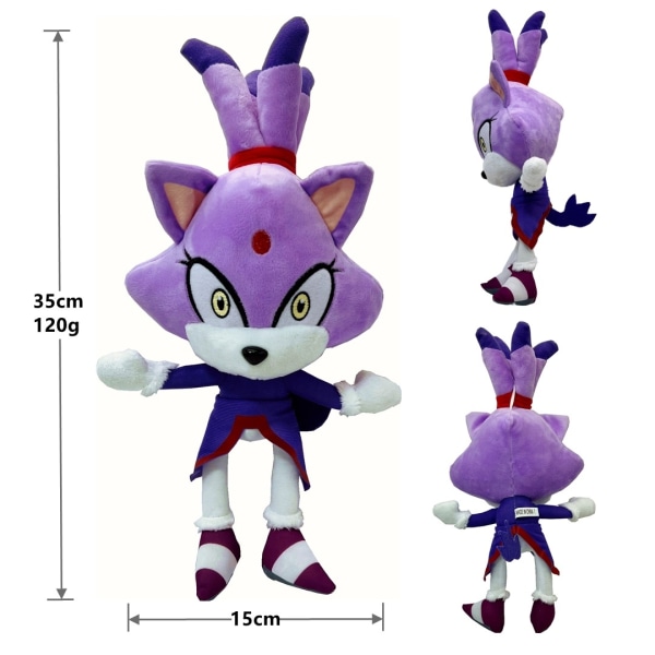 Super Sonic pehmolelu Q-versio superhiiri - Perfet 15