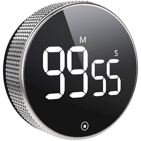 Digitalt Køkkenur Stort Magnetisk LED Nedtællingsur Madlavningsur med Konstant Lysfunktion til Klasseværelser - Perfekt