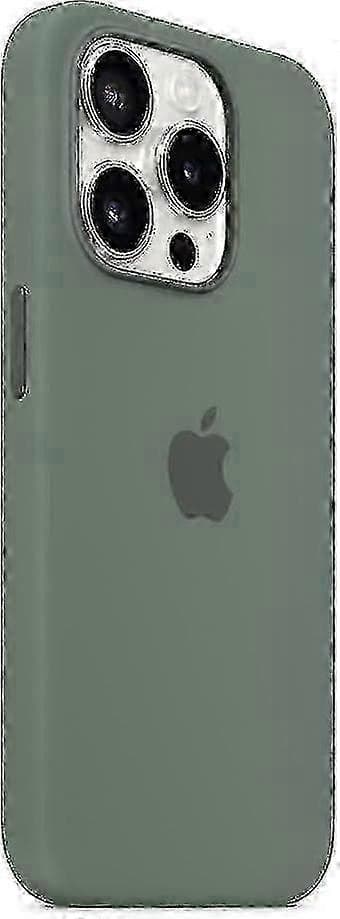 Kompatibel med Apple iPhone 15 Pro silikondeksel med MagSafe-Perfekt Cypress